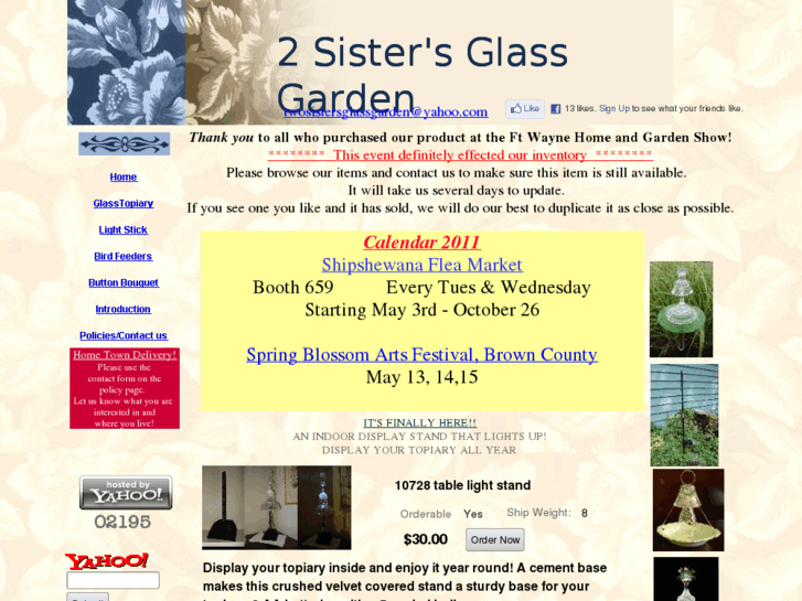 www.2sistersglassgarden.com