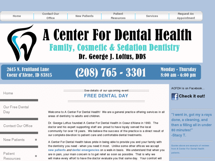 www.acenterfordentalhealth.com