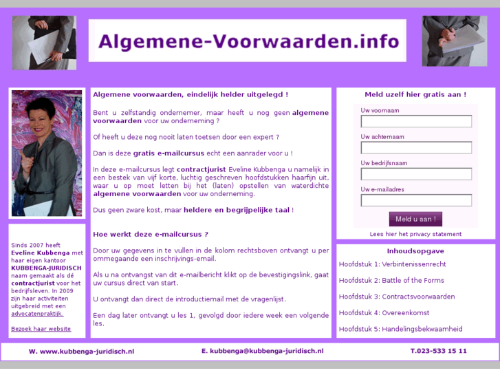 www.algemene-voorwaarden.info