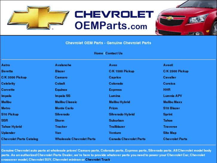 www.chevroletoemparts.com