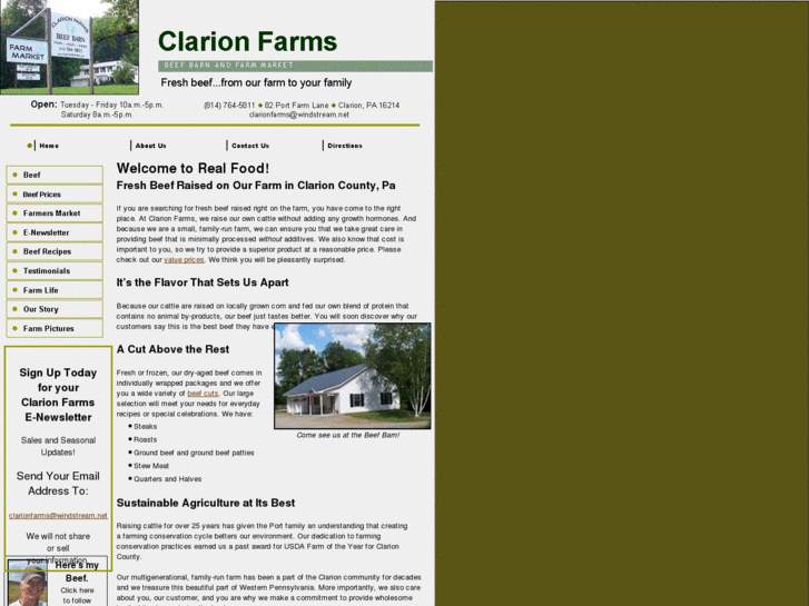 www.clarionfarms.com