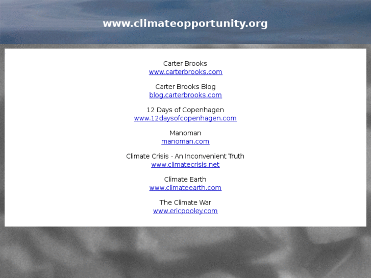 www.climateopportunity.org