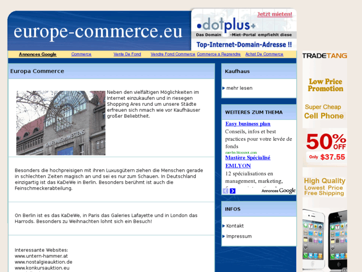 www.europe-commerce.eu