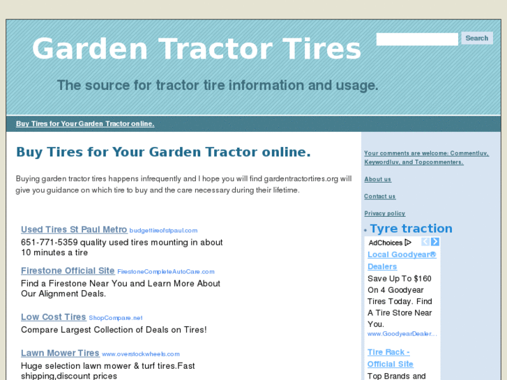 www.gardentractortires.org