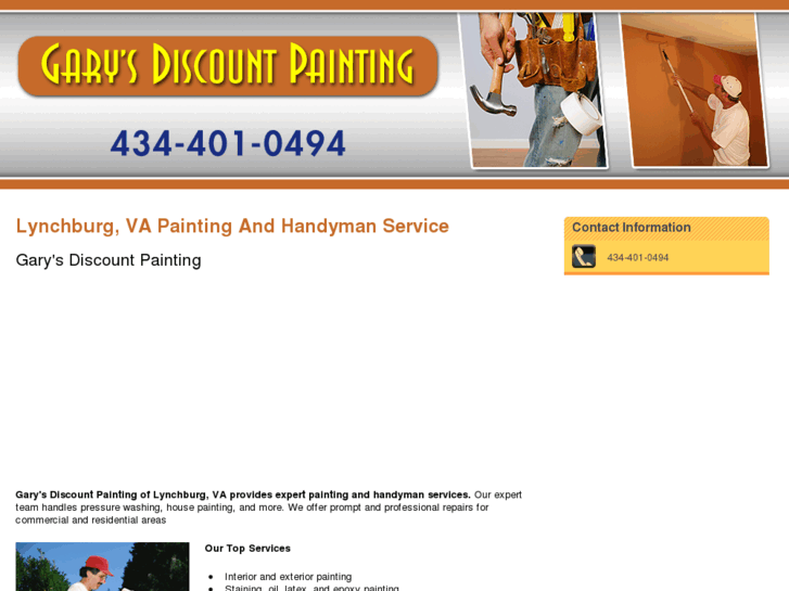 www.garysdiscountpainting.com