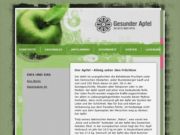 www.gesunderapfel.de