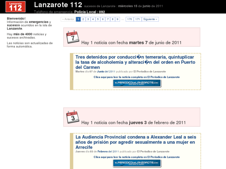 www.lanzarote112.com