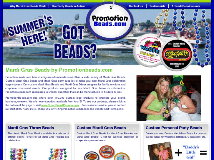 www.mardigrascustombeads.com