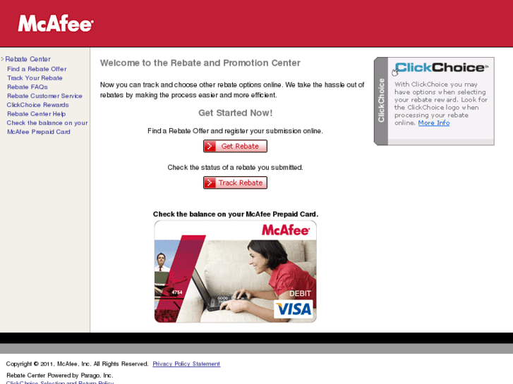 www.mcafeerebates.com