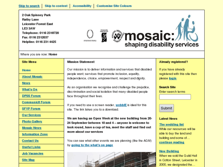 www.mosaic1898.co.uk