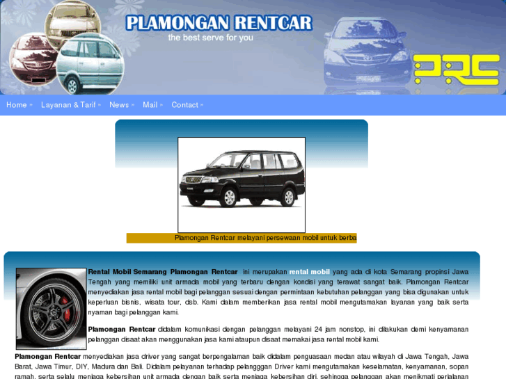 www.plamonganrentcar.com