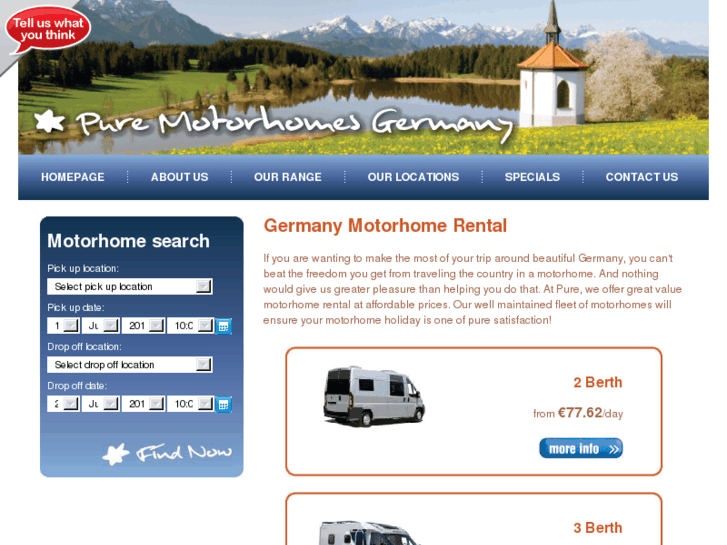 www.puremotorhomesgermany.com