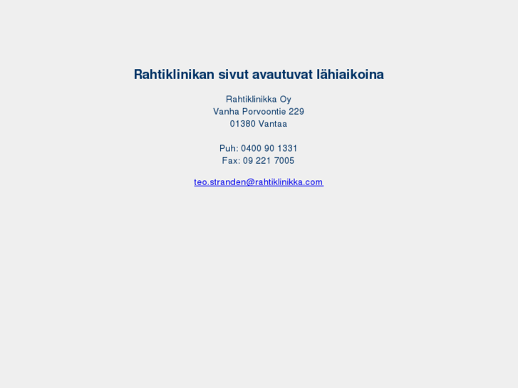 www.rahtiklinikka.com