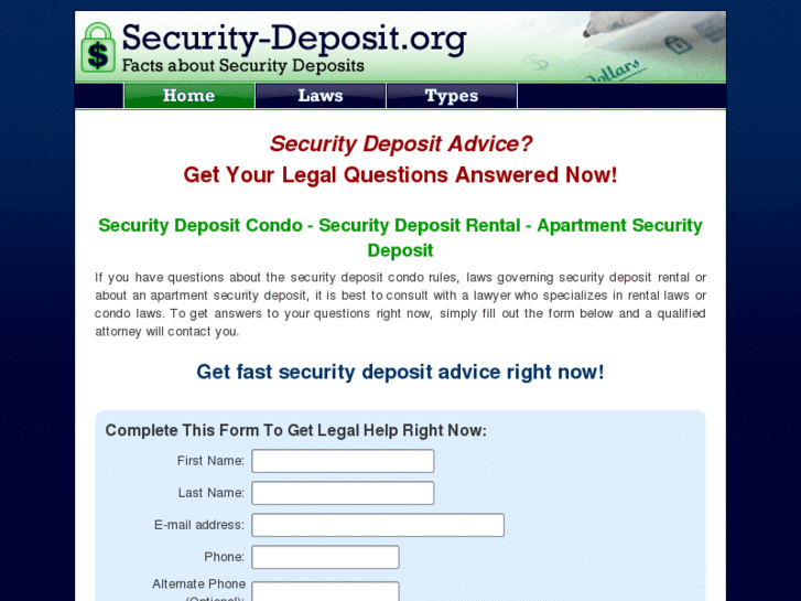 www.security-deposit.org