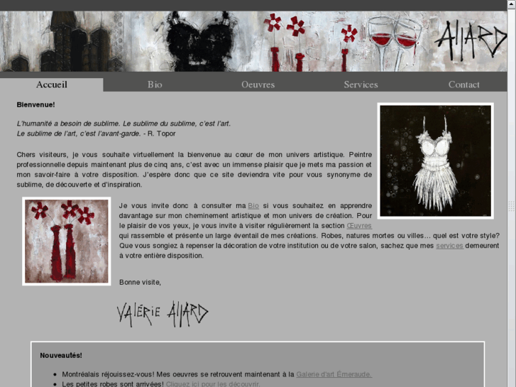 www.valerie-allard.com