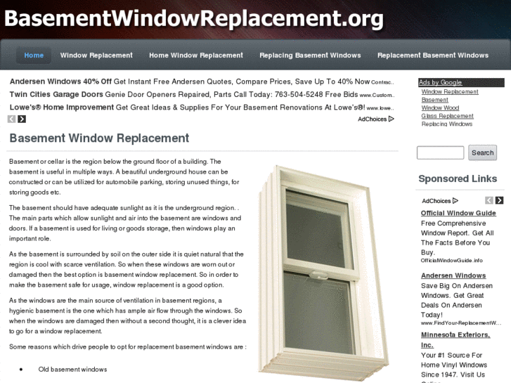 www.basementwindowreplacement.org