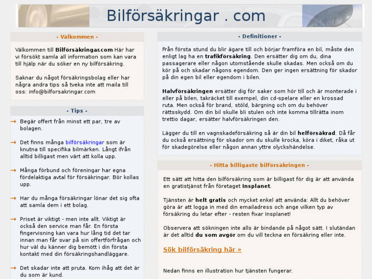 www.bilforsakring.biz