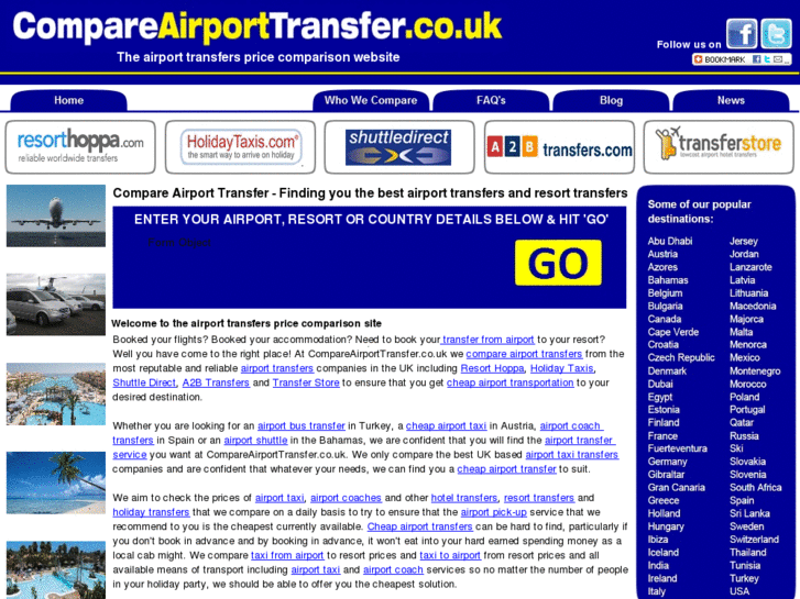 www.compareairporttransfer.co.uk