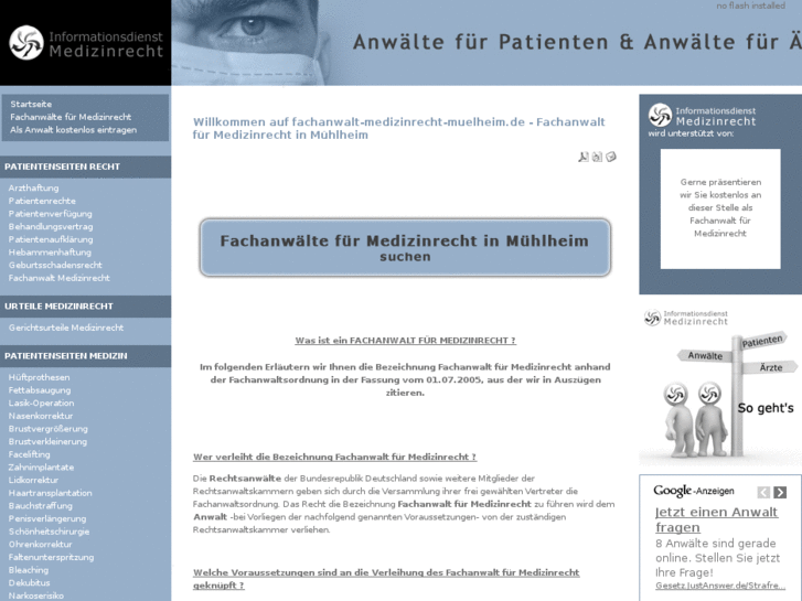 www.fachanwalt-medizinrecht-muelheim.de