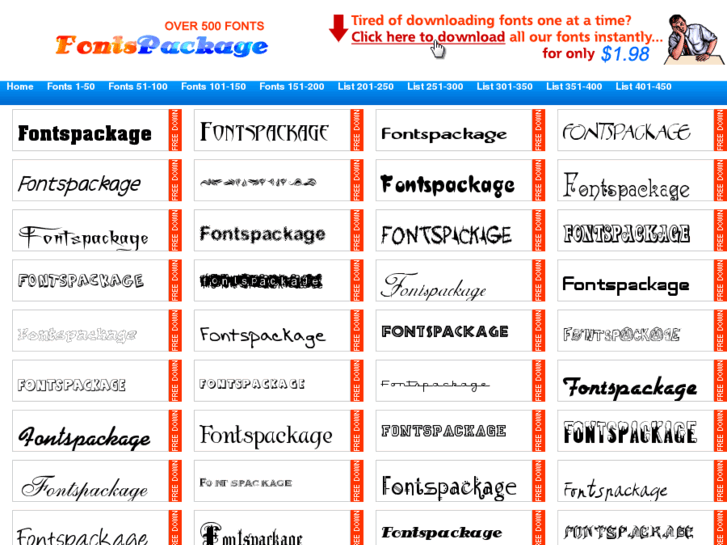 www.fontspackage.com