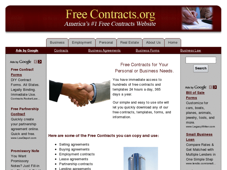 www.freecontracts.org