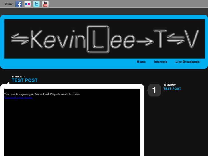 www.kevinleetv.com