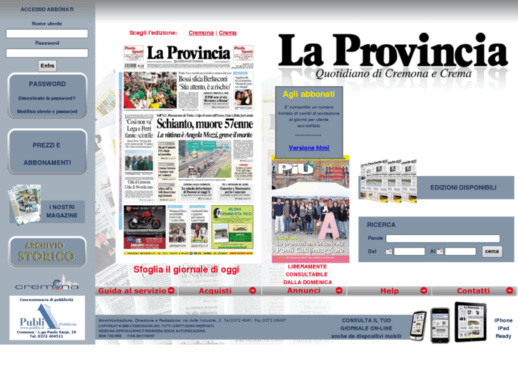 www.laprovinciadicremona.it