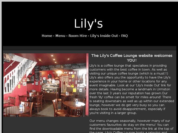 www.lilyscoffeelounge.com