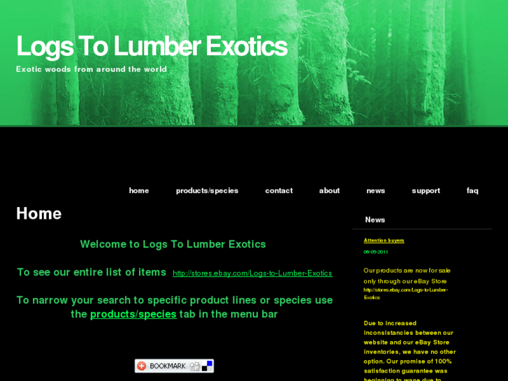 www.logstolumberexotics.com