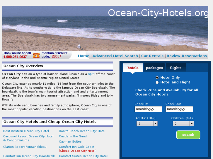 www.ocean-city-hotels.org