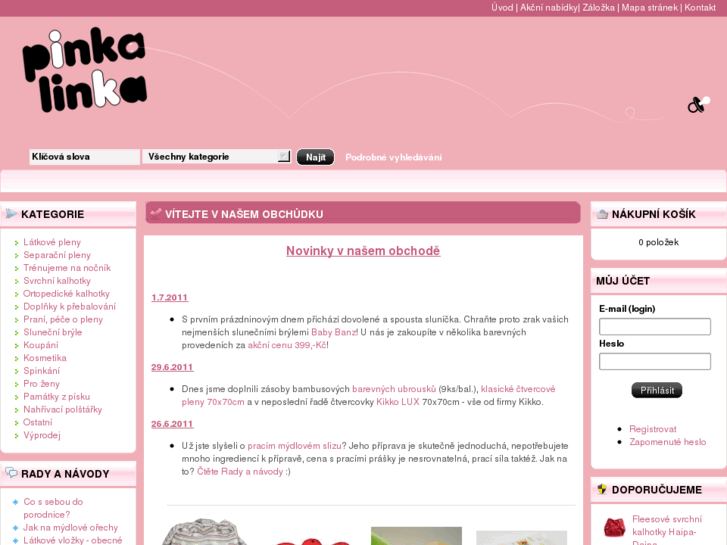 www.pinkalinka.cz
