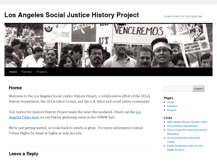 www.socialjusticehistory.org