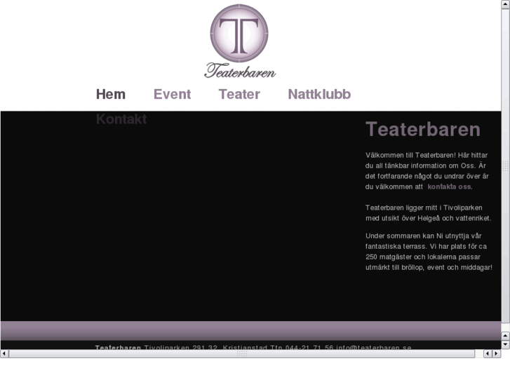 www.teaterbaren.se