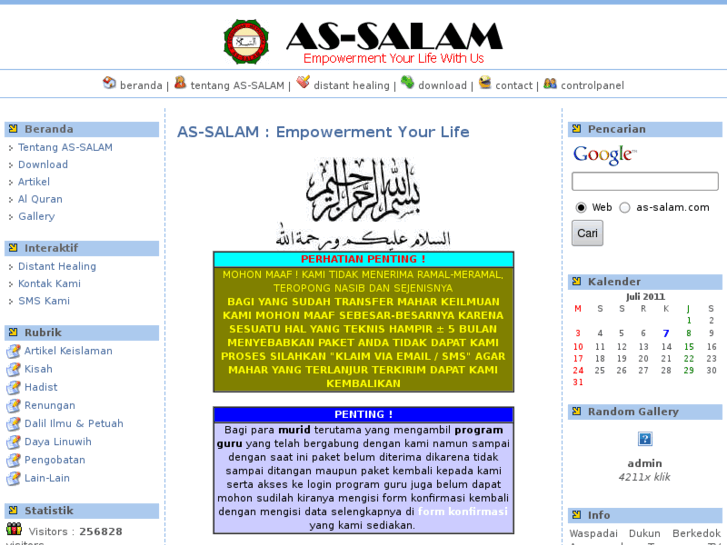 www.as-salam.com