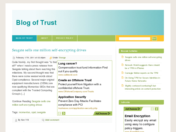 www.blogoftrust.com