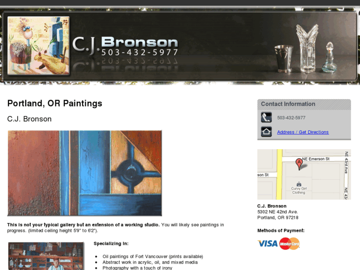 www.cjbronsonartgallery.com