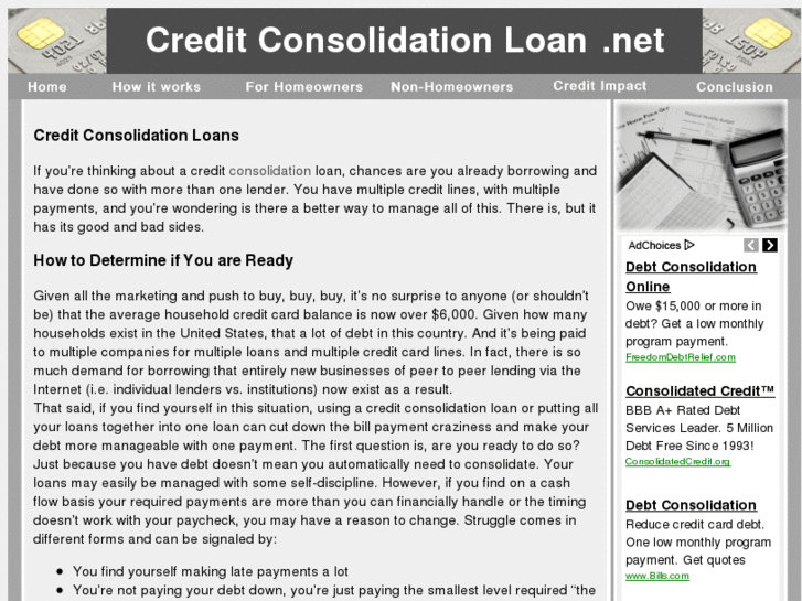 www.creditconsolidationloan.net