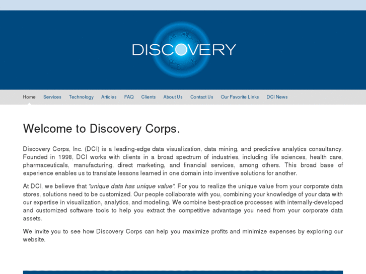 www.discoverycorpsinc.com