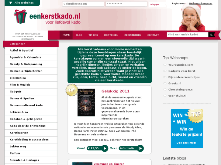 www.eenkerstkado.nl