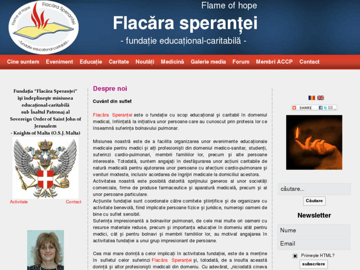 www.flacara-sperantei.org