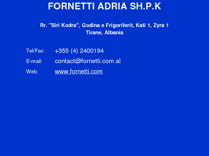 www.fornetti.com.al