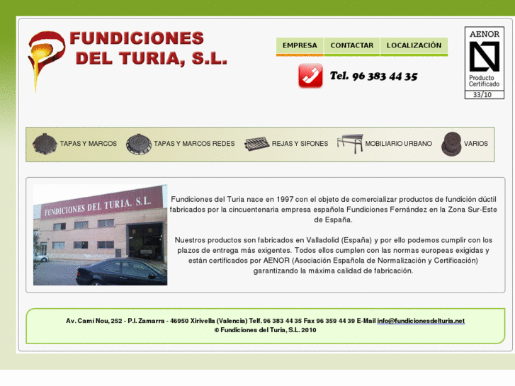 www.fundicionesdelturia.es