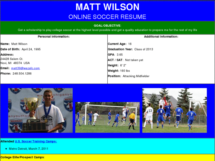 www.mattwilson39.com