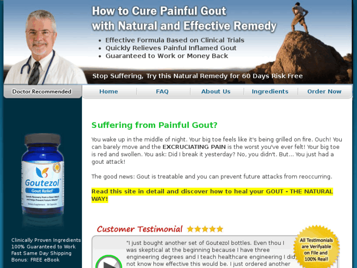 www.naturalcureforgout.info