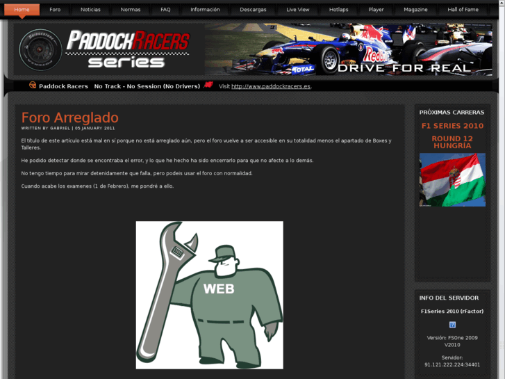 www.paddockracers.es