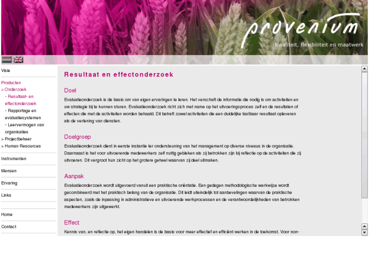 www.provenium.nl