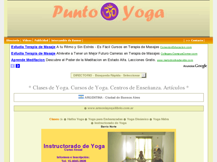 www.puntoyoga.com.ar