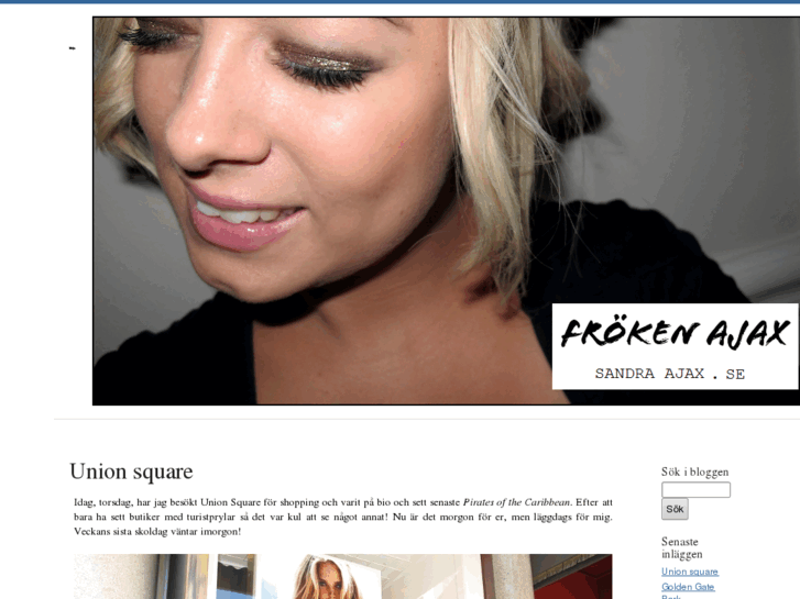 www.sandraajax.se