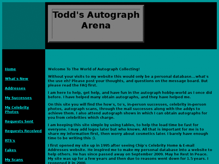 www.toddsautographarena.com