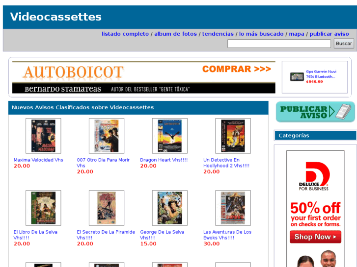 www.videocassettes.com.ar